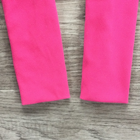 Lululemon - Run Reflection Half Zip Jacket - Senorita Pink Plaid - Picture 6 of 11